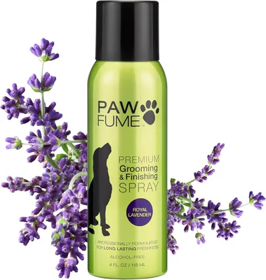 PAWFUME Dog Detangler Spray Lavender, 1x - Hypoallergenic All-Day Freshness