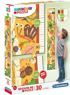 Clementoni Measure Me The Bugs House Noli Jigsaw Puzzle