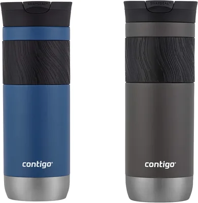 Contigo Byron Vacuum Flask - Leak-Proof Stainless Steel Mug