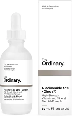 The Ordinary Niacinamide 10% + Zinc 1%, 60ml - Spot Treatment