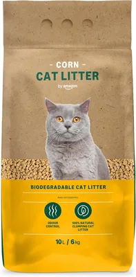 Scatola per gatti Clumping Corn da 10L (Confezione da 1) - Miglior Affare