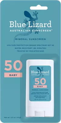 Blue Lizard BABY Mineral Sunscreen Stick SPF 50+ - 50% Off