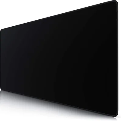 Titanwolf XXL Pad de Ratón para Juegos, Negro, 900 x 400 mm, Gran Tamaño, Mejora Precisión y Velocidad, Base Estable