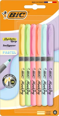 BIC Highlighter Grip - 21% de réduction