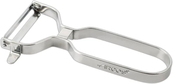 ARCOS Professional Peeler 130 mm in Chrome Stainless Steel