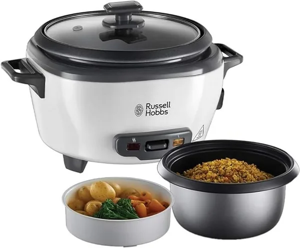 Russell Hobbs Risekookas, 6 portioner, 200g per portion, varma hållfunktion, non-stick koa - 13% avrabat
