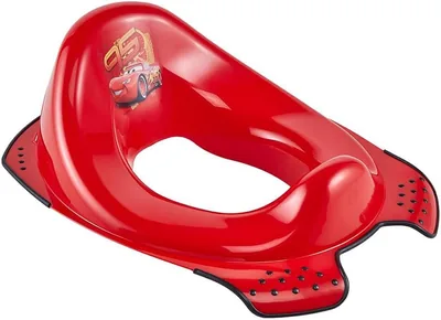 Nakładka sedesowa dziecięca Disney Cars, Od 18 miesięcy do 4 lat, Funkcja antypoślizgowa, Ewa, Wiśniowa - Najlepsza Oferta