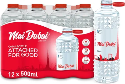 Mai Dubai Bottled Water, 12 x 500ml | Save 25% Off