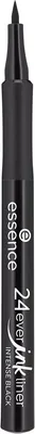 Essence 24ever Ink Eyeliner, Ögdfärg #01, Hällbart, Instant Result, Matt, Vegan, Vattenfest, Utan Mikroplastik Partiklar - Best Deal