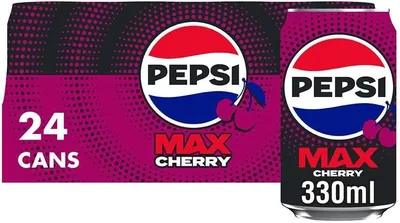 Pepsi Max Cherry 24 x 330ml - 28% Off