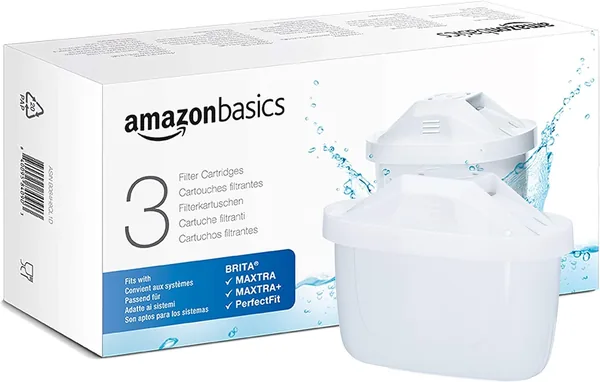 Brita Incl. PerfectFit Water Filter Cartridges, 3 Pack