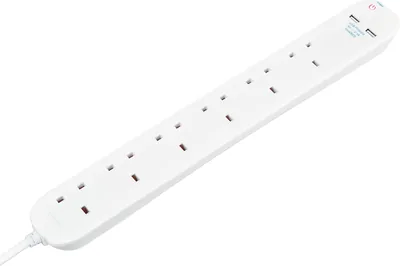 Masterplug BSNU110N 1m USB Charger Cable White