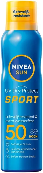 Nivea Sun UV Dry Protect Refreshing Spray SPF 50 (200 ml)