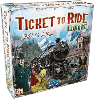 Ticket to Ride Europe: 17% Rabatt på familjebordspel