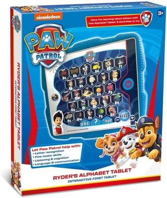 Paw Patrol Nickelodeon Paw Patrol Ryders Alphabet Tablet ZAR 599.95