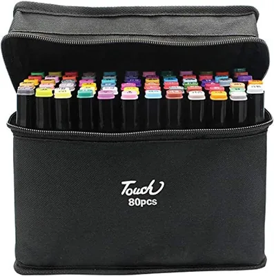 Touch 80 Colors Graphic Marker Pen Set - 17% Off