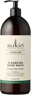 SUKIN SIGNATURE Cleansing Hand Wash 1L Rosehip Jojoba Best Deal