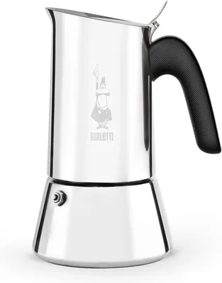 Bialetti New Venus Espresso Maker - 4 Cup Stainless Steel
