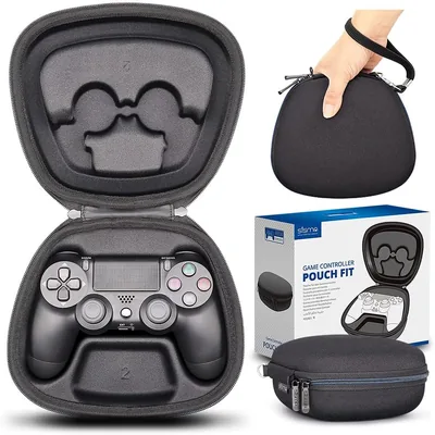Sisma Game Controller Holder Case for Dual Shock 4, Heavy Duty Protective Pouch