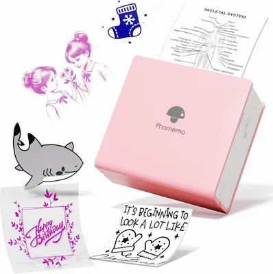 Phomemo M02 Mini Sticker Printer - Pink Best Deal