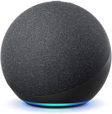Amazon Echo (4th Gen) | 50% ऑफ - Dolby साउंड और Alexa के साथ ब्लैक