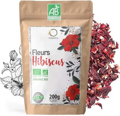 Origeens Hibiscus Bio 200g - Meilleures Offres