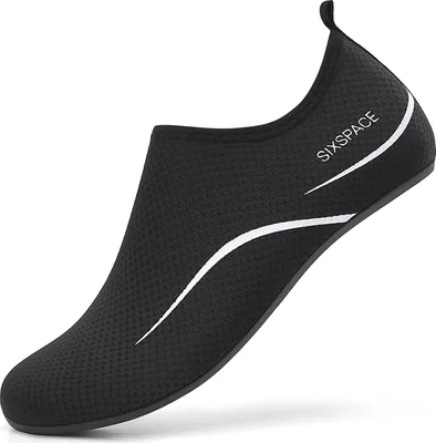 Sixspace Herren Damen Badeschuhe Wasserschuhe Aquaschuhe Strandschuhe Schnell Trocknend Slip on Atmungsaktiv Schwimmschuhe Surf Best Deal