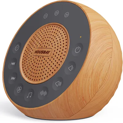 Housbay White Noise Machine 12% Off: 31 Soothing Sounds, 5W Stereo