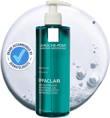 La Roche-Posay Effaclar Mikro-Peeling Reinigungsgel | 400 ml | 20% Korting
