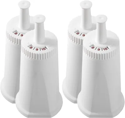 4 Pack Replacement Water Filter Compatible with Breville Sage Claro Swiss for Oracle Barista Bambino