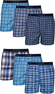 Hanes Men's Boxer Pack - Cool Cotton Deal