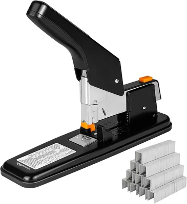 Amazon Basics Heavy Duty Stapler 210 Sheets Black Best Deal