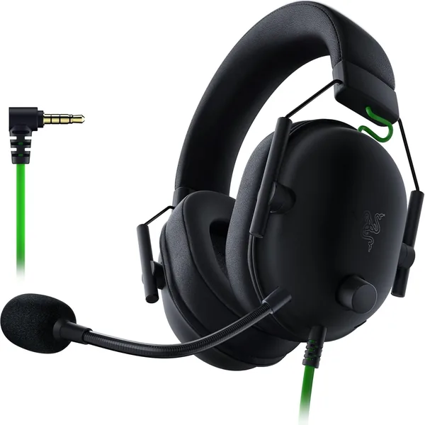 Razer BlackShark V2 X Gaming Headset: 50mm Drivers - Cardioid Mic - Memory Foam Cushion