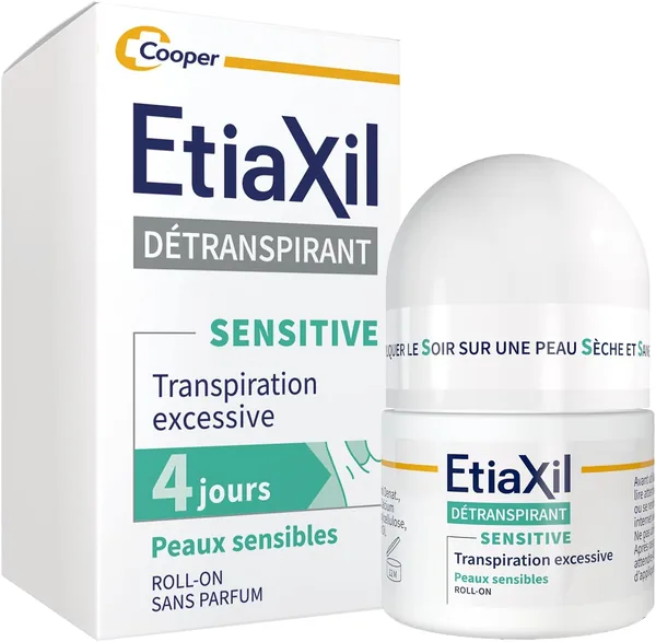 ETIAXIL - Déodorant Traitement pour transpiration excessive - Aisselles - Peau sensible - Efficacité 4 jours - 15 ml Best Deal