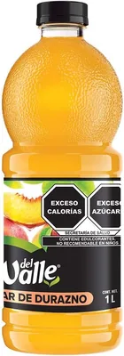 Jugo de Durazno Del Valle, Pack de 6 - 1l/botella | 8% De Descuento