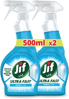 Jif Ultra Fast Cleaner Spray 500ml x 2 - 9% Off | Fast & Easy Clean