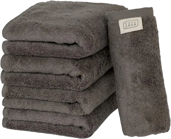 Kenkyujo Towels Volume Rich #003 Face Towel Set of 5 Fluffy Hotel Specifications