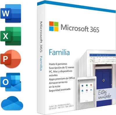 Microsoft 365 Familia | Suscripción anual | Mejor oferta