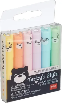 Stylés Mini Highlighter de LEGAMI (Pack de 6) - Meilleures Offres