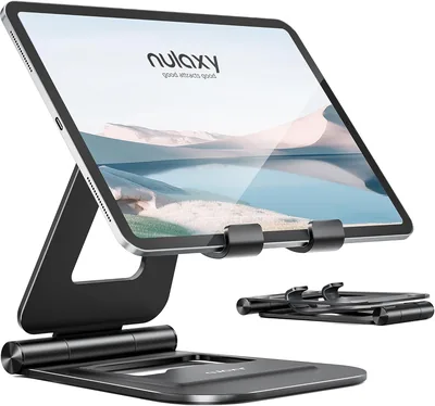 Tablet Stand for iPad Kindle Phone - Adjustable Desktop Holder