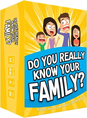 Family Fun: Conversation Starter Game - Kids & Teens