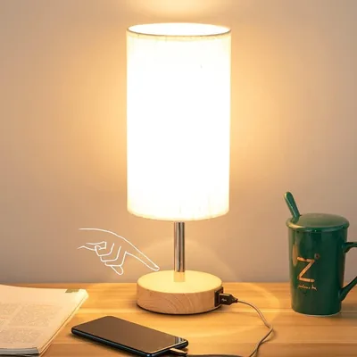 Yarra-Decor Bedside Lamp USB Touch Dimmable - Best Deal