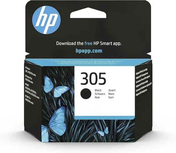 HP 305 Black & Tri-Colour Ink (6ZD17AE) - Works with: HP DeskJet 2700, 2700e, 2800, 4100, 4100e, 4200e Series, ENVY 6000, 6000e series, ENVY Pro 6400, 6400e series