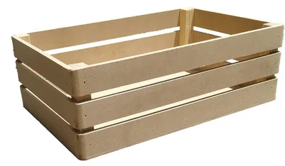 Artesanías Ramírez - Huacal MDF 6mm: Organizadores de Cesta con Esquinas Redondeadas para Decoración del Hogar - 18% de Descuento