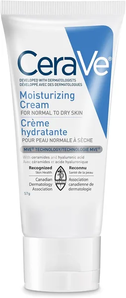 CeraVe Moisturizing Cream Travel Size Daily Face and Body Moisturizer