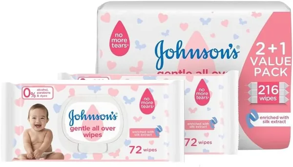 Johnson's Baby Wipes - Gentle All Over