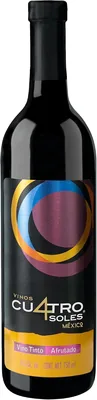Cuatro Soles Vino Tinto Afrutado Semidulce 750ml - Mejor Precio
