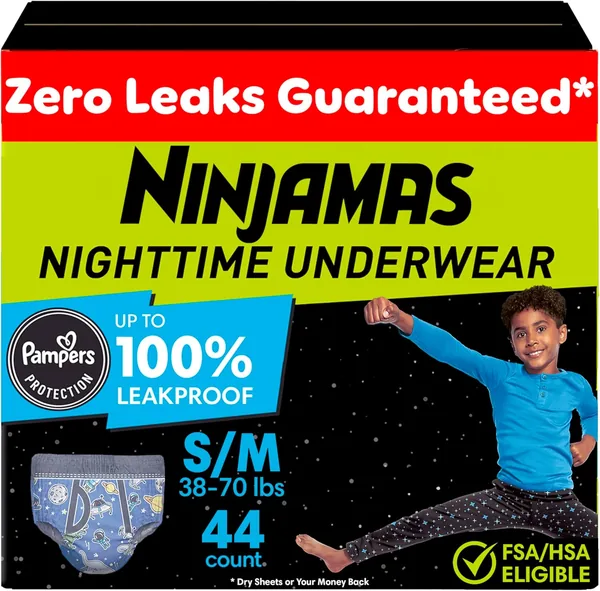 Ninjamas Boys Bedwetting Underwear
