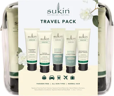 SUKIN Signature Travel Pack 5x50ml Best Deal