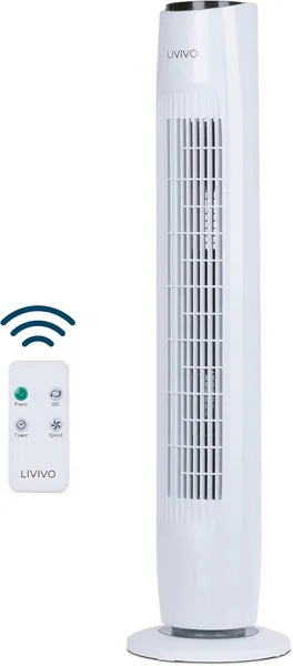 LIVIVO 32" Tower Fan with Remote